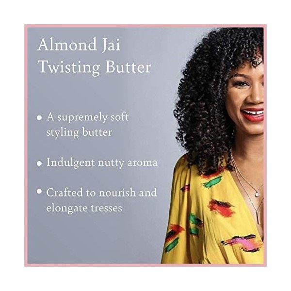 Camille Rose Naturals Almond Jai Twisting Butter, 8 Ounce/240 ml by Camille Rose