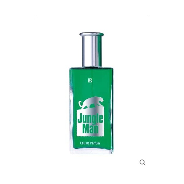 Lot de 3 gommes LR Jungle Man de 50 ml avec échantillon de parfum gratuit et vie de plaisir