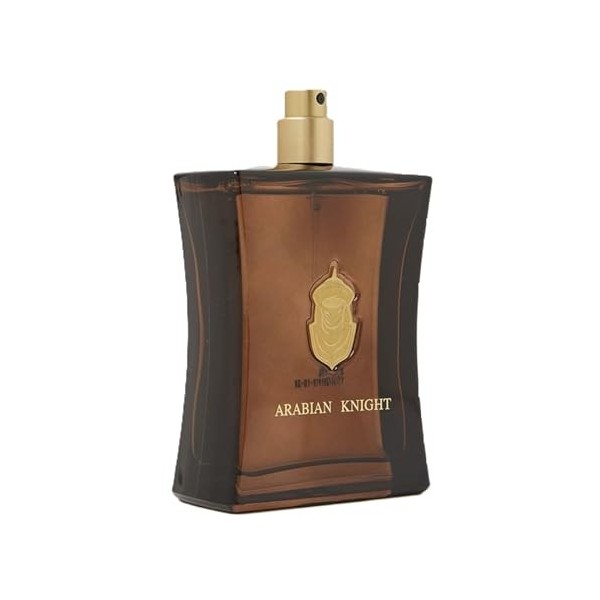 Arabian Oud ARABIAN KNIGHT 100 ml | Eau de Parfum pour Lui | Bergamote, fèves Tonka, Musc | Senteur fraîche et florale.