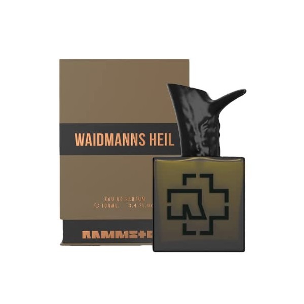 Rammstein Eau de Parfum Waidmanns Heil, 100 ml, produit officiel du groupe