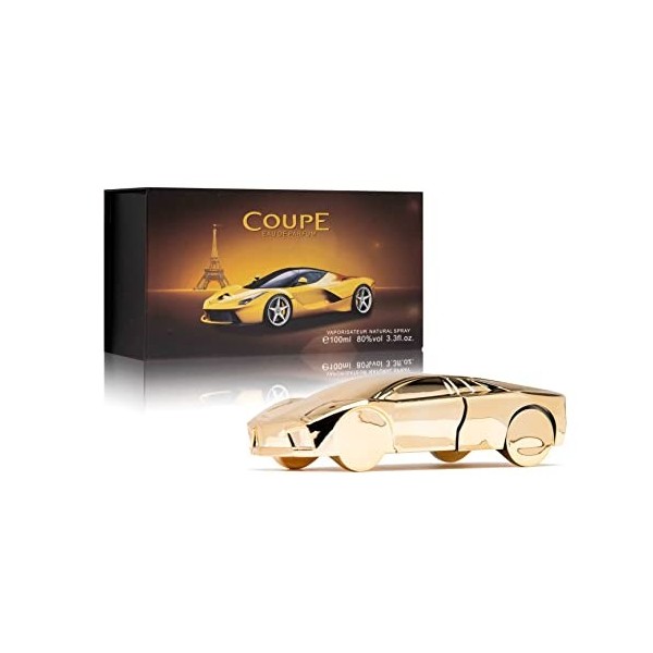 COUPE Sport GOLD Coffret Eau De Parfum homme voiture