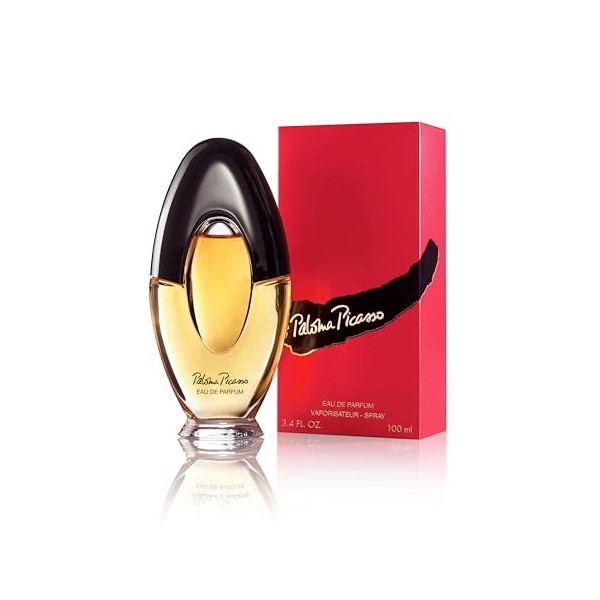 Paloma Picasso Eau de Parfum, Parfum pour Femme, Classique, Puissant et Évocateur, Notes de Néroli, Rose et Patchouli, 100 ml