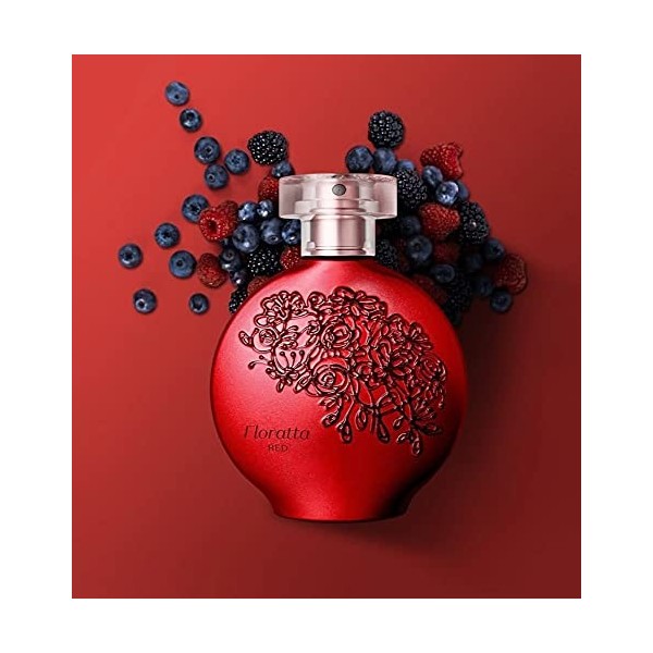 Boticario - Linha Floratta Red - Colonia Feminina 75 Ml - Boticario - Floratta Red Collection - Eau De Toilette for Wome