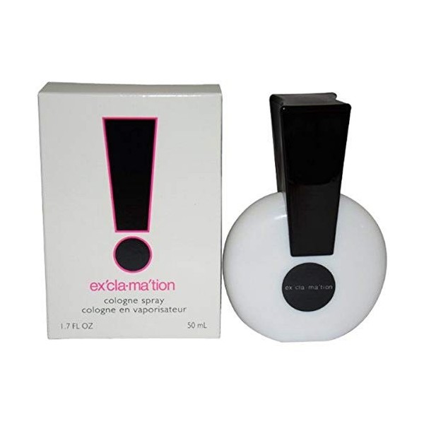 Coty Exclamation Eau de Cologne Vaporisateur pour Femme 50 ml