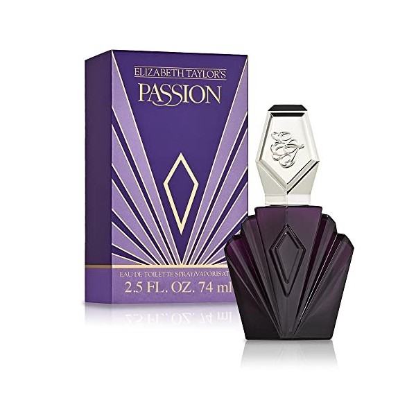 Elizabeth Taylor Passion Eau de Toilette avec Vaporisateur 74 ml