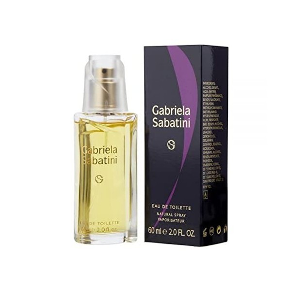 Gabriela Sabatini Eau de toilette en vaporisateur 60 ml.