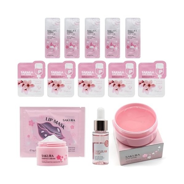 HASAIKA® Coffrets De Soins Pour La Peau, Ensemble De Soins De La Peau, Coffret Beauté Ado Fille,Soins Du Visage À Texture Raf