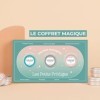 Coffret Cadeau 3 Baumes magiques 10ml - Soins Nourrissants Corps, Visage, Lèvres et Cheveux - 100% Naturel - Fabriqué en Fran