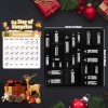 Calendrier de lAvent Homme, Lionmane Kit Barbe Homme, Coffret Cadeau de Noël 24pcs pour les Soins de Barbe, Cheveux, Visage 