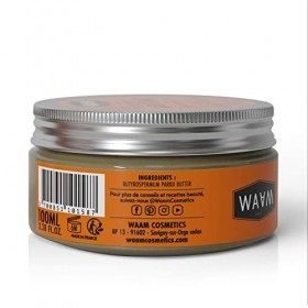 WAAM Cosmetics – Beurre de Karité Brut – Soin nourrissant et protecteur– BIO et naturel – Vegan – 100ml