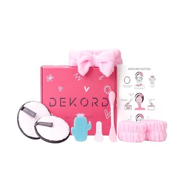 DEKORD | Set Skincare | Coffret de soins | Nettoyage du visage | Coffret de nettoyage du visage | Soins coréens | Cadeaux ori