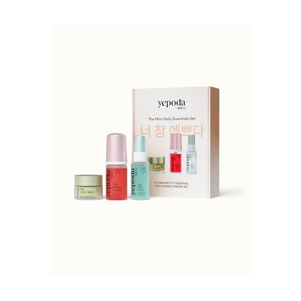 YEPODA - The Mini Daily Essentials Set - Essentiels de la K-Beauty en format mini.