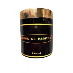 BEURRE DE KARITE NATUREL BIO POT 250 ML