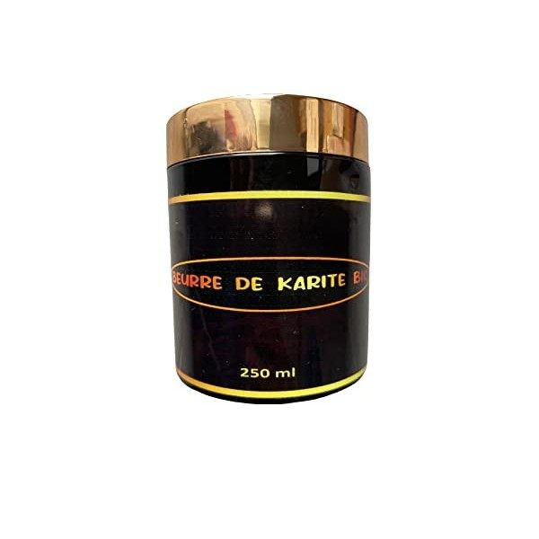 BEURRE DE KARITE NATUREL BIO POT 250 ML