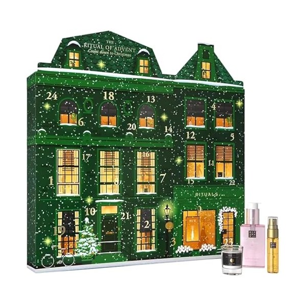 Rituals Calendrier de lAvent 2024 Beauty Classic Edition pour femme Cosmétiques Calendrier de lAvent Beauté 24 cadeaux Vale