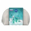 NIVEA Trousse Derma Skin Clear 1 x 1 pce , Trousse de toilette garnie contenant 4 soins visage anti-imperfections et 1 acces