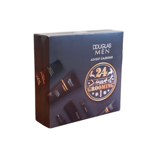 Douglas Calendrier de lAvent 2024 pour homme avec produits de beauté, calendrier de Noël pour homme et garçon, 24 soins pour