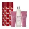 ELEMIS Coffret cadeau trio corporel infusé à la rose anglaise, édition limitée, trio dessentiels pour le visage et le corps,