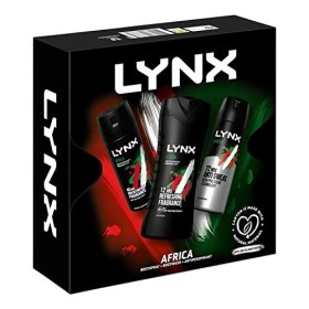 Lynx Africa Retro Trio Coffret cadeau 3 pièces