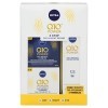 NIVEA Q10 Power Regime Coffret cadeau anti-rides avec 3 produits NIVEA Power Products, cadeau jour et nuit pour femme, cadeau