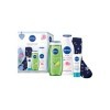 NIVEA Perfect Day Coffret cadeau avec NIVEA Essentials, coffret cadeau avec soin de jour, douche de soins, lotion pour le cor