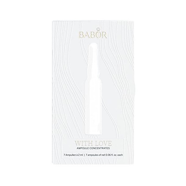 Babor Coffret cadeau BABOR avec différentes ampoules de sérum - Pour lhydratation, la régénération et la fermeté - Formule v