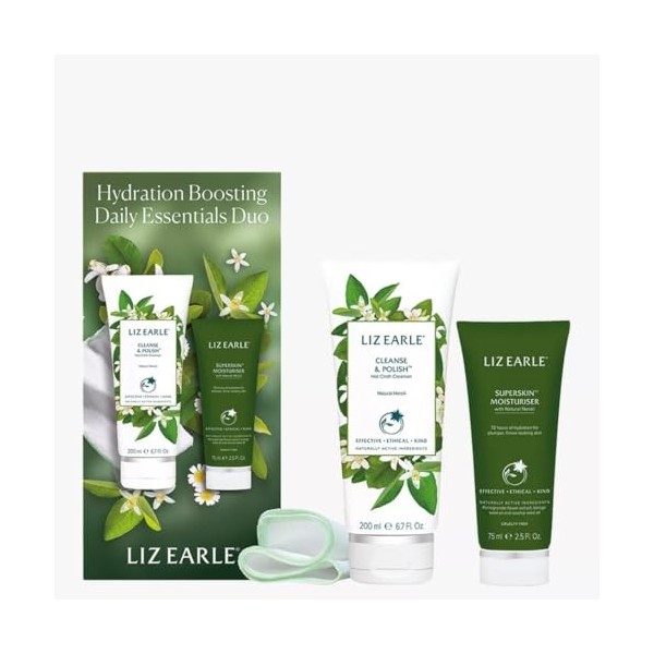 Liz Earle Ensemble Duo dessentiels quotidiens stimulant lhydratation valeur : 104,50 £ 