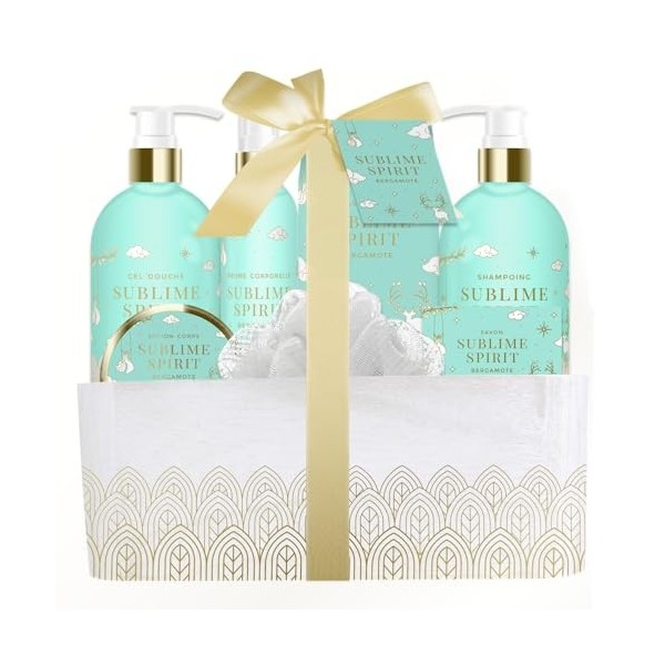 Coffret cadeau - Baignoire Bergamote - Sublime Spirit - FRENCH TENDANCE