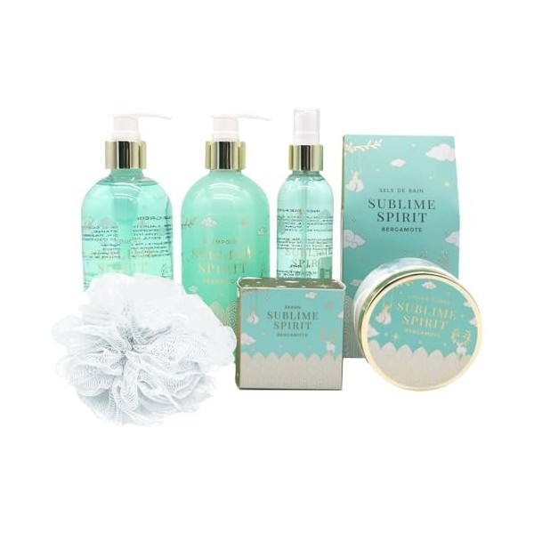 Coffret cadeau - Baignoire Bergamote - Sublime Spirit - FRENCH TENDANCE