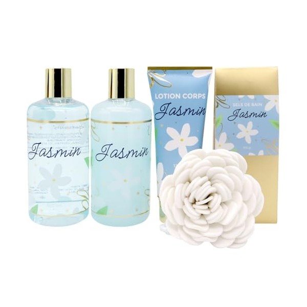 Coffret cadeau - Panier - Jasmin - FRENCH TENDANCE