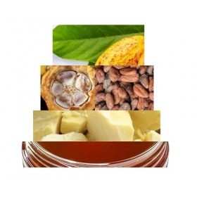 Beurre de Cacao Artisanal - 250g - Pur, Naturel, Végétal et Bio de Côte dIvoire - Soin corps Hydratant - Pour Tous les types