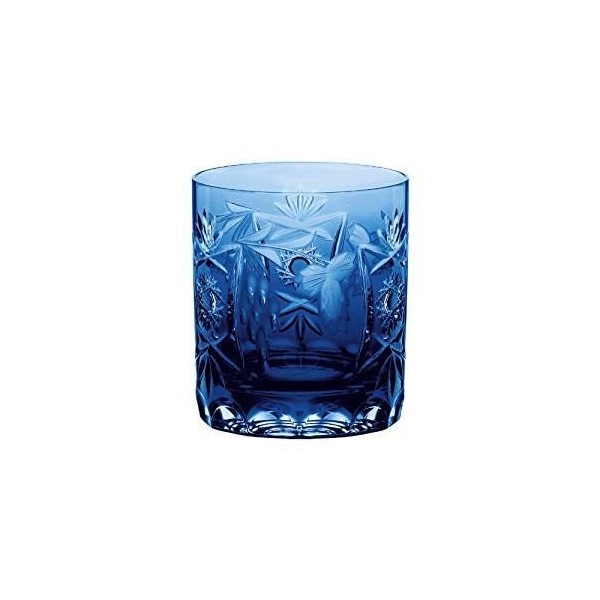 Nachtmann 35894 Lot de 4 verres à whisky pur 3263/9 cm Raisin cobalt 35894 et 1 produit de soin pour le corps Trinitae