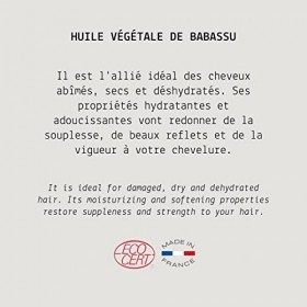 Beurre de Babassu biologique 100% vierge Cosmétique Biologique - 100% Pure et Naturelle - MY COSMETIK - 100 ml