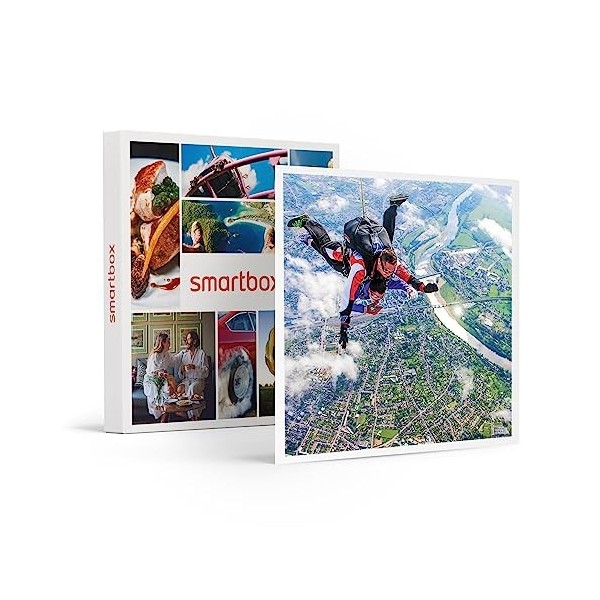 Smartbox - Coffret Cadeau - Saut en Parachute avec vidéo au sud de Paris - idée Cadeau Originale