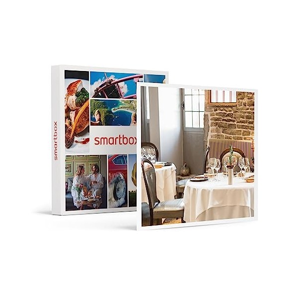 Smartbox - Coffret Cadeau - Repas dexception dans Un Restaurant étoilé au Guide Michelin 2022 près de Dijon - Repas dexcept