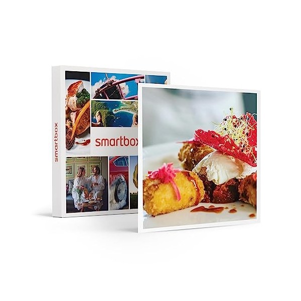 Smartbox - Coffret Cadeau - Cours de Cuisine de 3h30 dun Menu de Chef 3 Plats à Domicile pour 4 avec dégustation - idée Cade