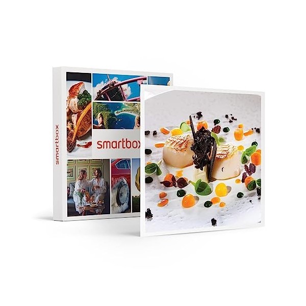 Smartbox - Coffret Cadeau - Menu 8 Plats dans Un Restaurant étoilé au Guide Michelin 2021 près de Montbéliard - idée Cadeau O