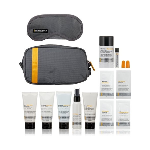 MenScience - Travel Kit TSA Compliant - Kit de voyage