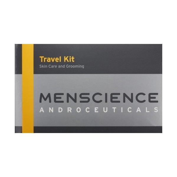 MenScience - Travel Kit TSA Compliant - Kit de voyage