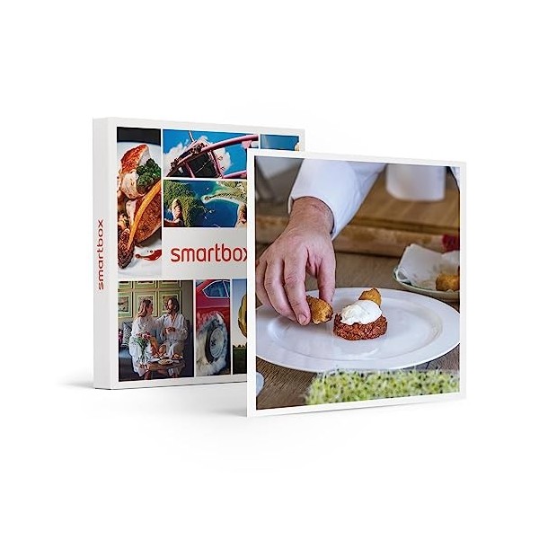 Smartbox - Coffret Cadeau - 2h30 de Cours de Cuisine à Domicile : préparation et dégustation d’1 Menu 2 Plats pour 4 Personne