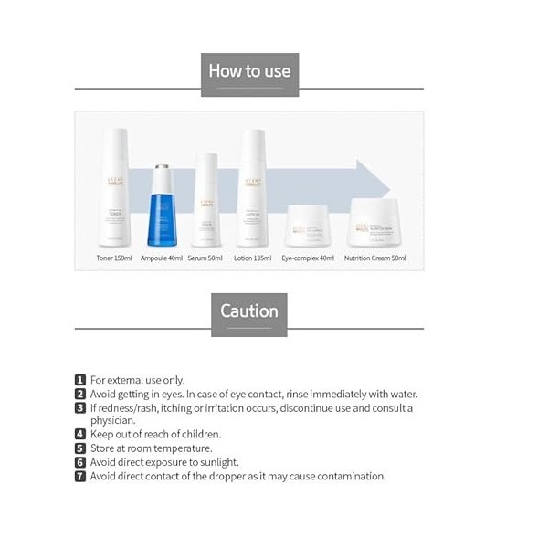 Atomy Skin Care 6 System by ATOMY