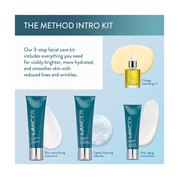 Lancer Skincare Lancer The Method Kit dintroduction pour peaux mixtes normales