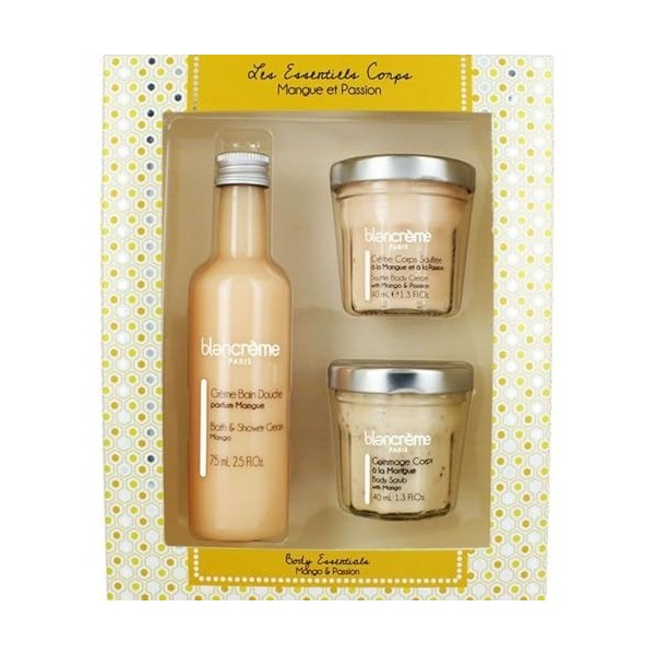 Blancrème | Coffret Cadeau Essentiels corps Mangue & passion