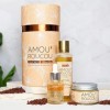 Coffret AmouRoucou - 3 soins Bio au Roucou pour léclat de la peau - Crème visage, sérum, huile démaquillante - ProposNatur