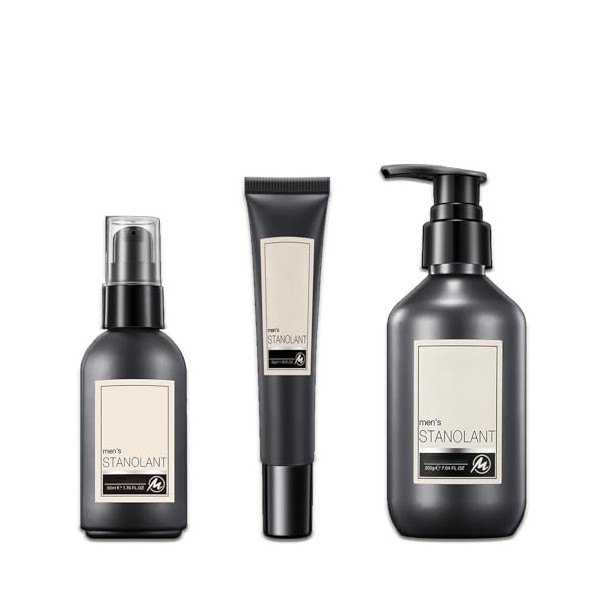 Ensembles et kits de soins de la peau pour homme – Coffret cadeau 3 pièces pour homme – Cadeaux pour adolescents garçons avec