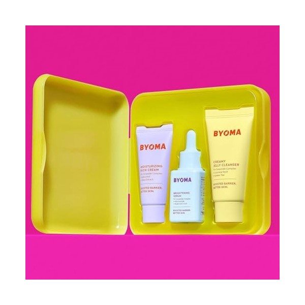 BYOMA Original | So Bright - Coffret de traitement | Set de soins de la peau - So Bright - Tri-Ceramide Complex - 30 ml + 15