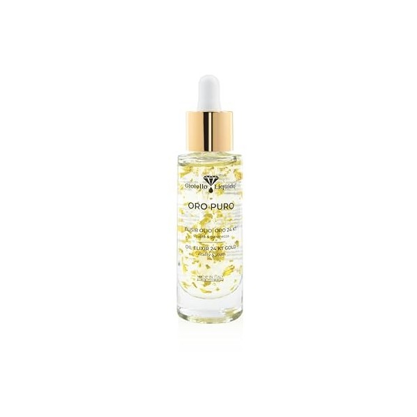 Boîte cadeau Radiance – 1 huile pour visage anti-taches avec or 24 carats et 7 huiles essentielles + 1 huile pour visage avec