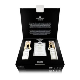 Coffret cadeau : 1 crème visage avec or colloïdal, rose damassée, X50 anti-âge + 1 sérum visage avec PVP K 30, or colloïdal –