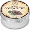 Beurre de Cacao 200g - Burkina Faso - Pur & Naturel - Théobroma Cacao - Bons Bénéfices pour Peau - Cheveux - Visage - Corps -