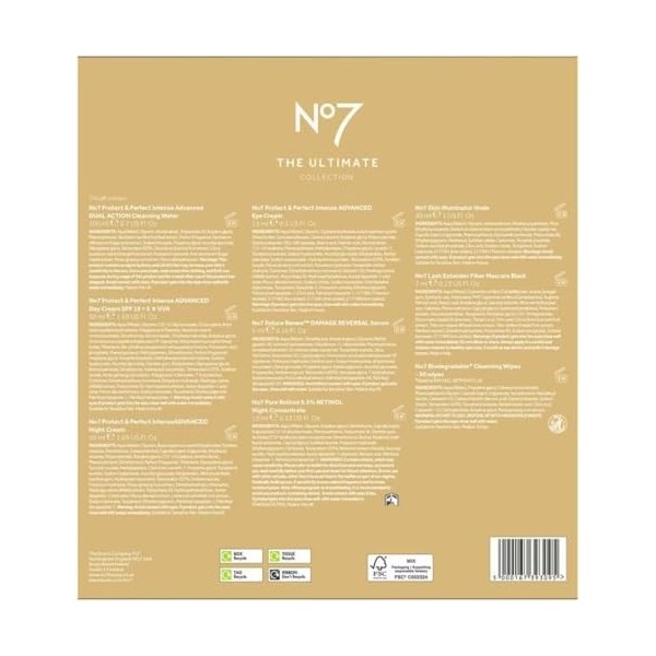 No7 The Ultimate Skincare Collection Coffret cadeau Noël 2021